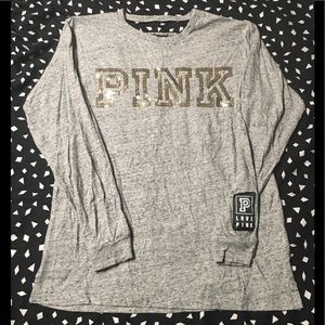 Victoria’s Secret Pink Bling Long Sleeve